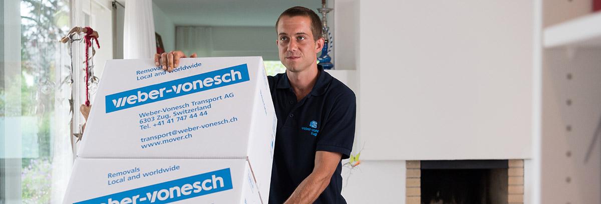 Interesting jobs in an exciting work environment - Weber Vonesch Transport AG